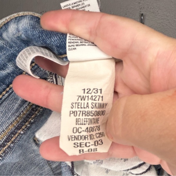 LUCKY BRAND JEANS SIZE 12 - Picture 3 of 4